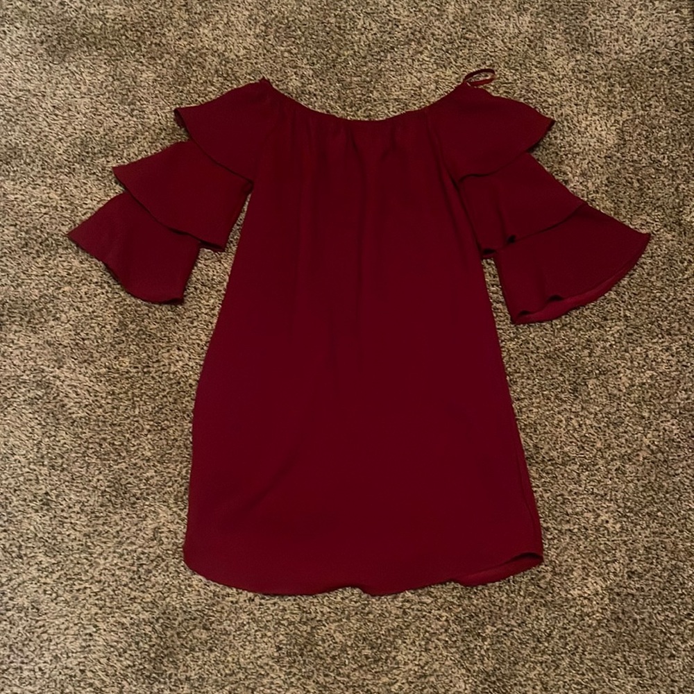 Red dress